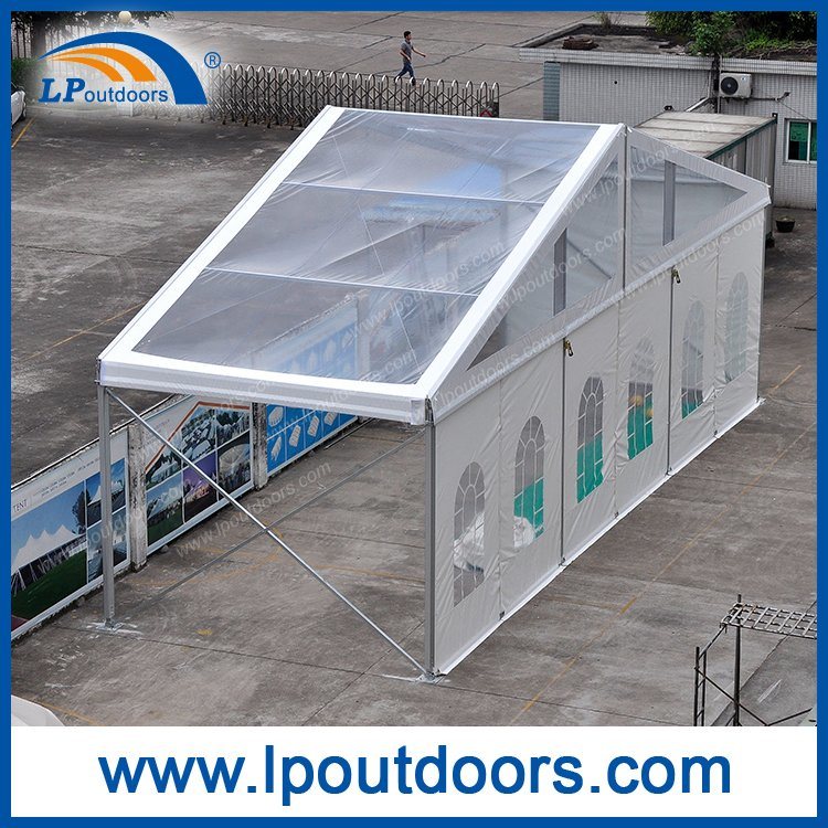 Tienda transparente al aire libre del partido de la cubierta los 15m del tejado para 500 capacidades