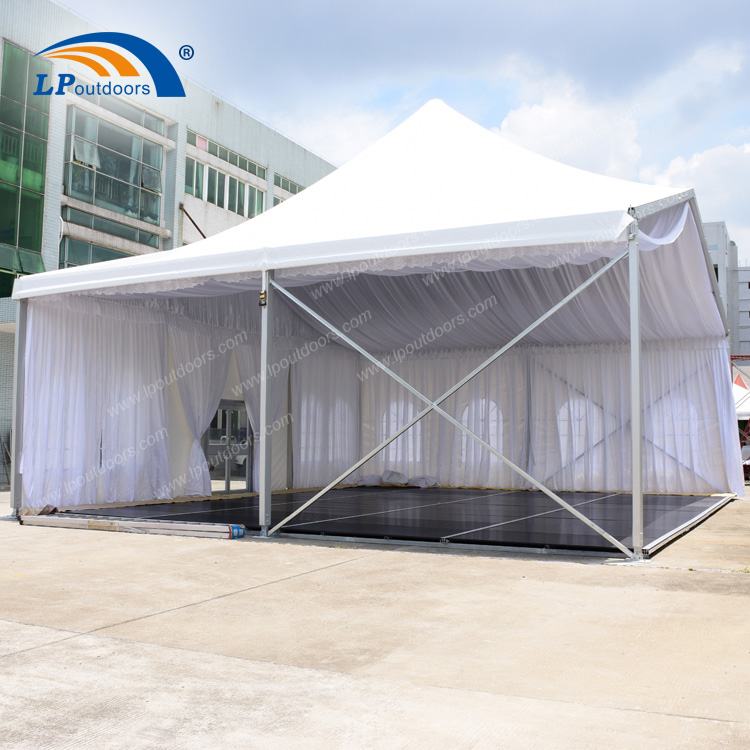 Tienda mixta alta de lujo con forro para eventos al aire libre