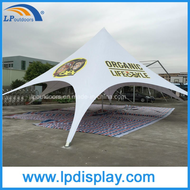 Tienda de encargo de la estrella de la exhibición de la publicidad del PVC del diámetro los 16m