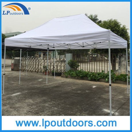 Tienda plegable del toldo del PVC blanco de acero del hexágono al aire libre de los 3X4.5m