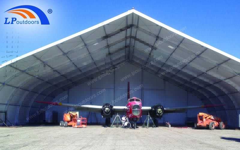 Qué tipo de tienda de Hangar de aviones personalizada multifuncional es de venta caliente