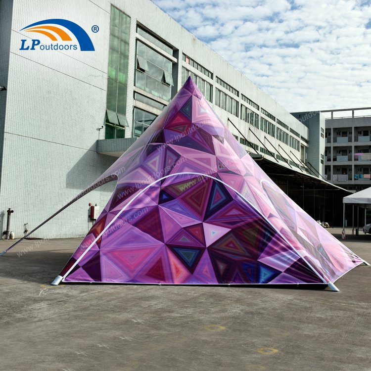 Toldo completo de la impresión de las aduanas al aire libre para la exhibición de la promoción