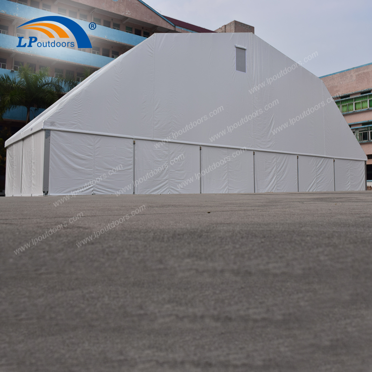 Tienda de polígono de lujo a prueba de agua de luz libre de 30 m para evento de concierto al aire libre