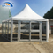 Dia 8m High Peak Pagoda tienda con piso de vidrio