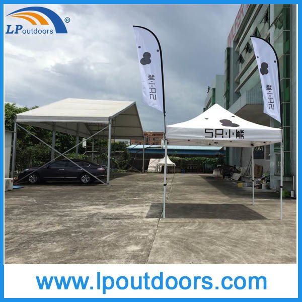 Tienda de publicidad al aire libre 3X3m con bandera